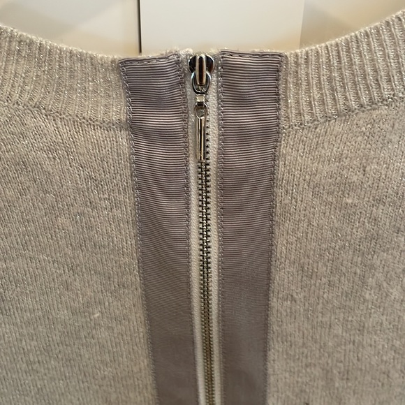 Rebecca Taylor grey sweater with gold specs - Picture 4 of 7